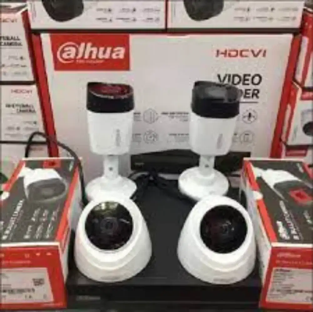 paket cctv komplit 4 kamera