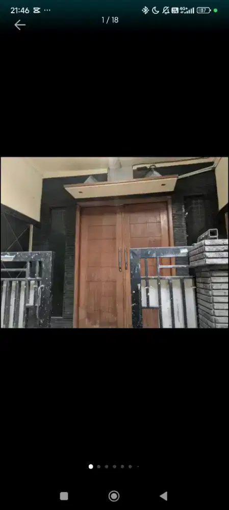 Disewakan Rumah tingkat 4 DALAM GANG per 3/6 bulan Johar Baru