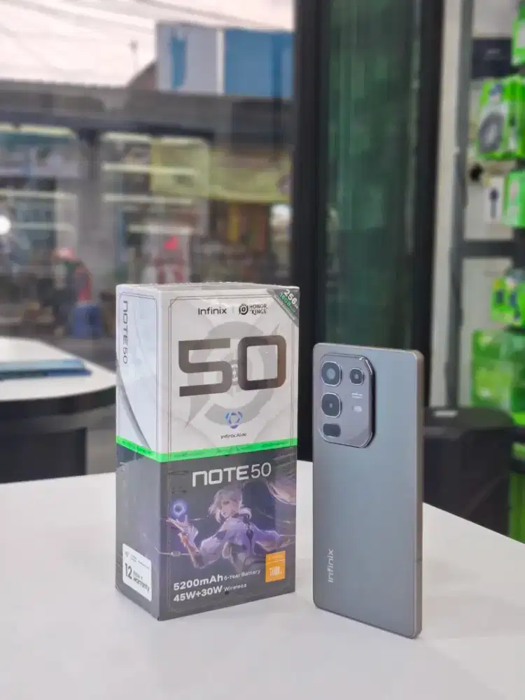 INFINIX NOTE 50 8/256 GB KHUSUS KREDIT SYARAT CUMA KTP