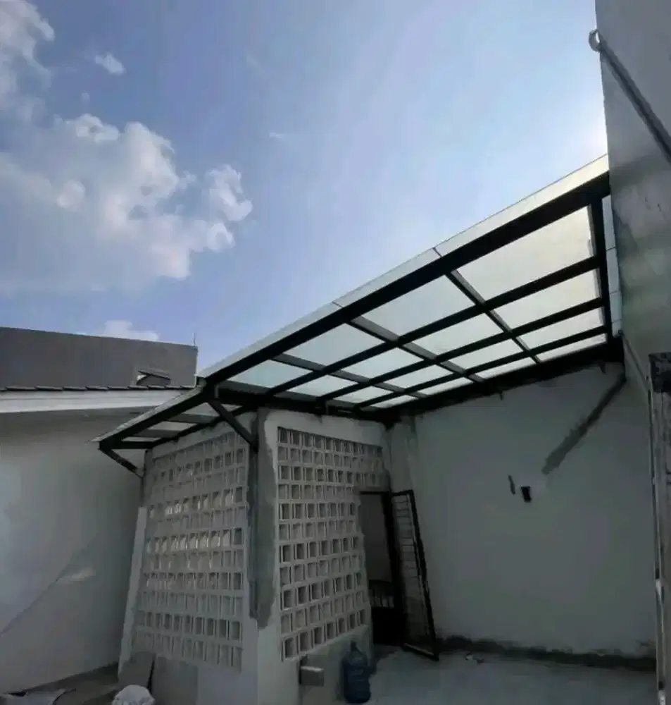 Canopy atap kaca