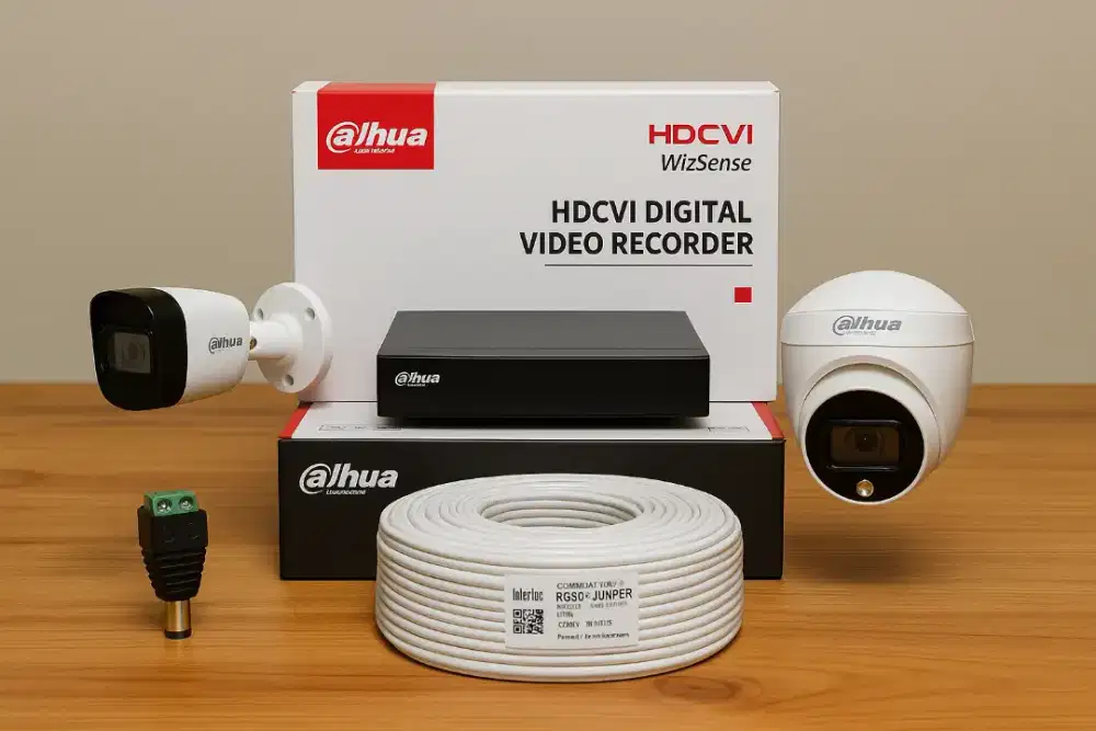 paket cctv 4 kamera dahua