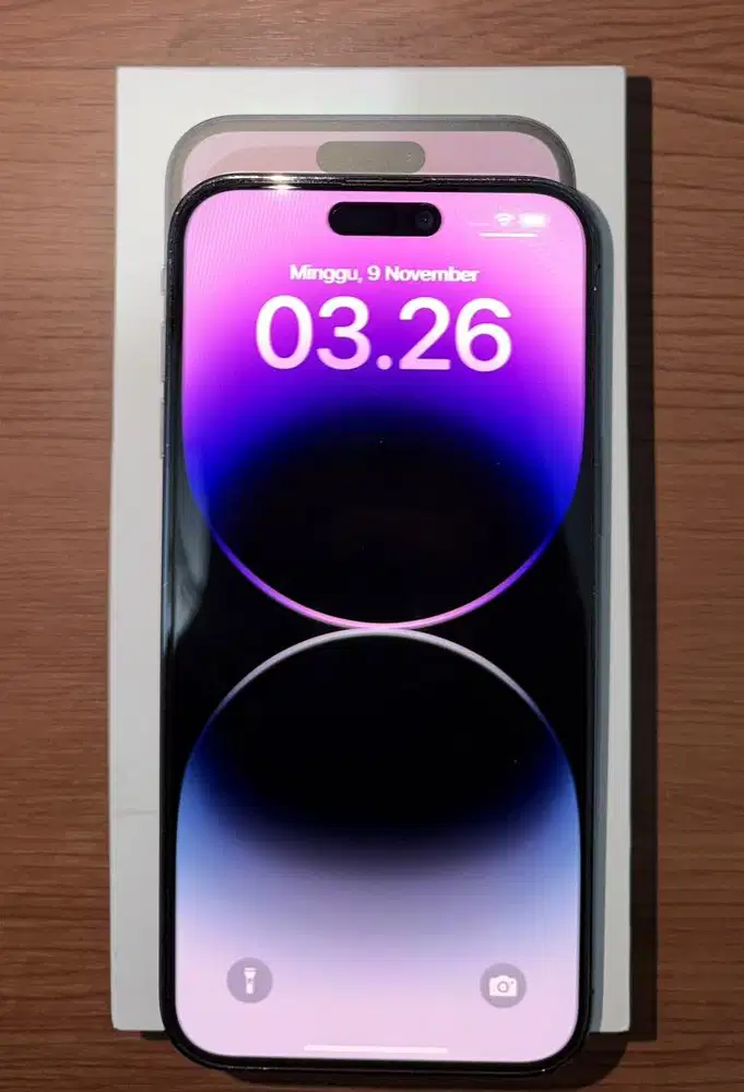 iPhone 14 Pro Max 256GB Deep Purple Second Resmi Indonesia by Digimap