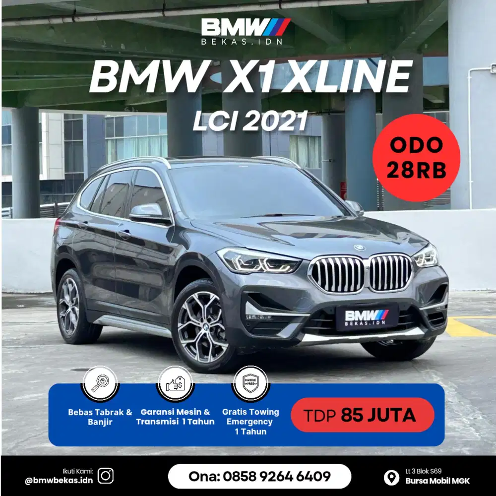 BMW X1 xline 2021 bensin