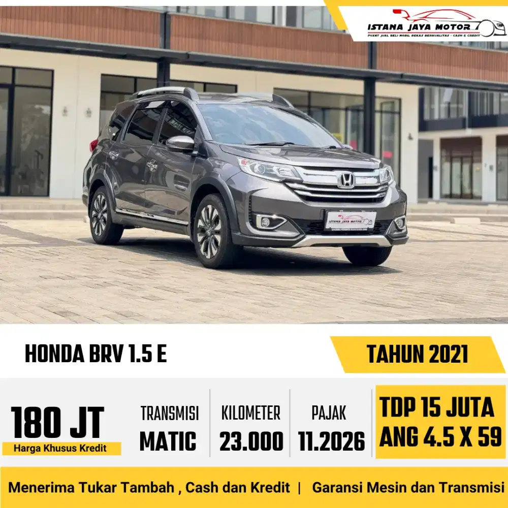 HONDA BRV 1.5 PRESTIGE CVT 2021