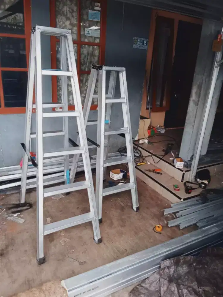 Jual tangga lipat bajaringan khusus buka tutup berbagai macam ukuran