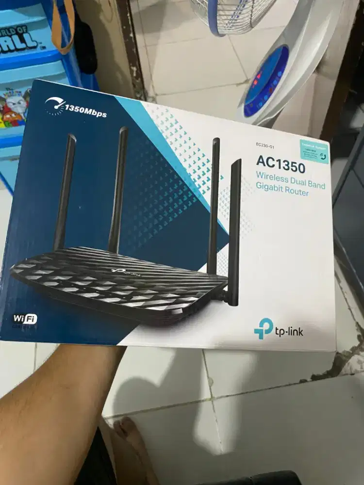 router wifi baru belum pernah pakai sama sekali