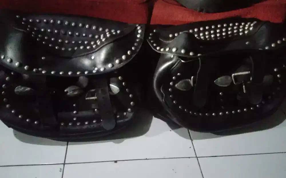 Tas Sadel bag Harley Davidson original USA sepasang lokasi cilebut