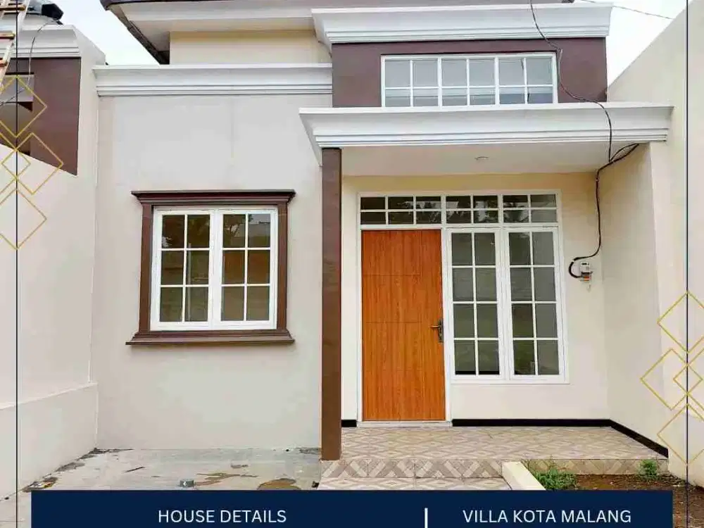 Rumah Mewah Kota Malang Fasilitas Resort Lengkap SHM PBG