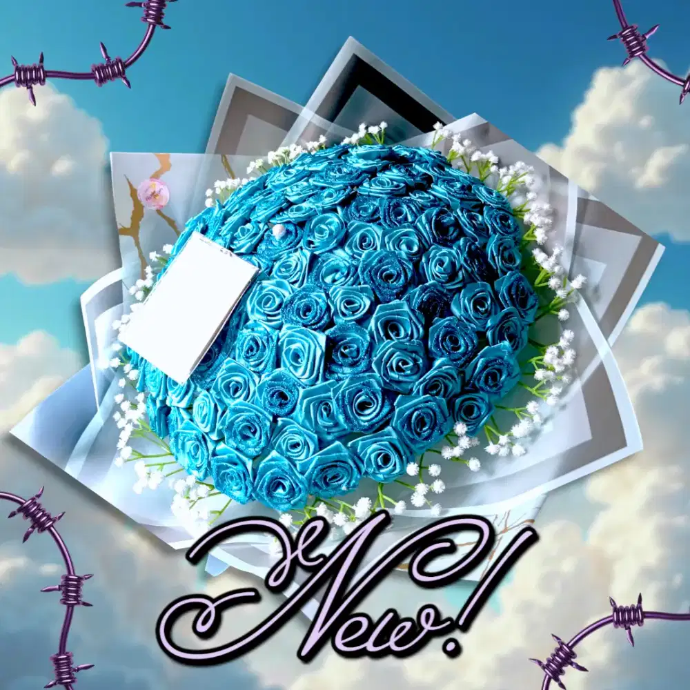 Buket mawar 100 tangkai