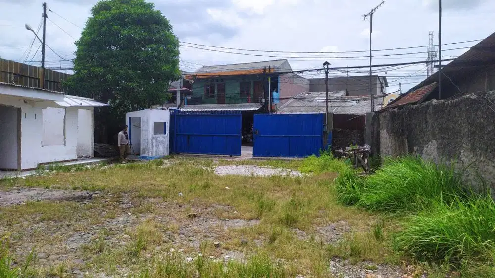 DISEWAKAN LAHAN PINGGIR JALAN DI CAKUNG JAKARTA TIMUR