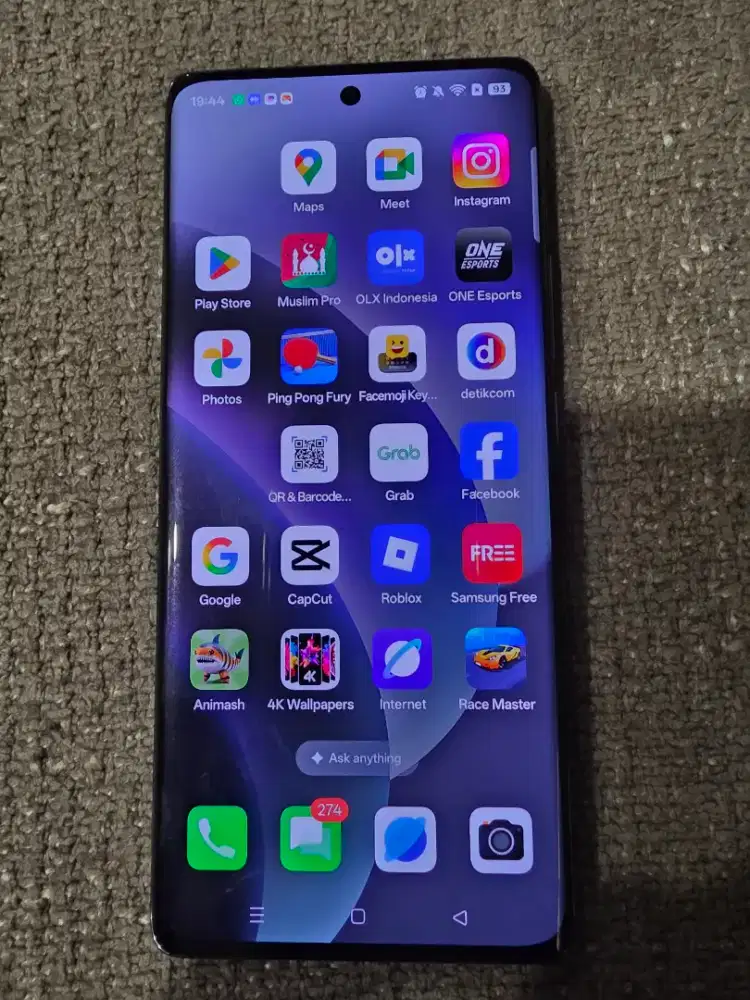 OPPO Reno 11 Pro 5G 12/512gb BU malem ini