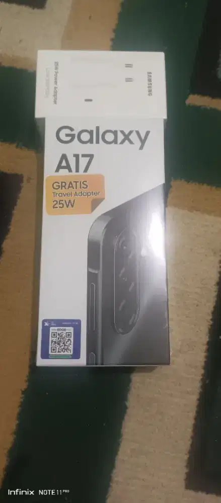 Hp Samsung a17 5g ( Kondisi baru, segel belum di buka)