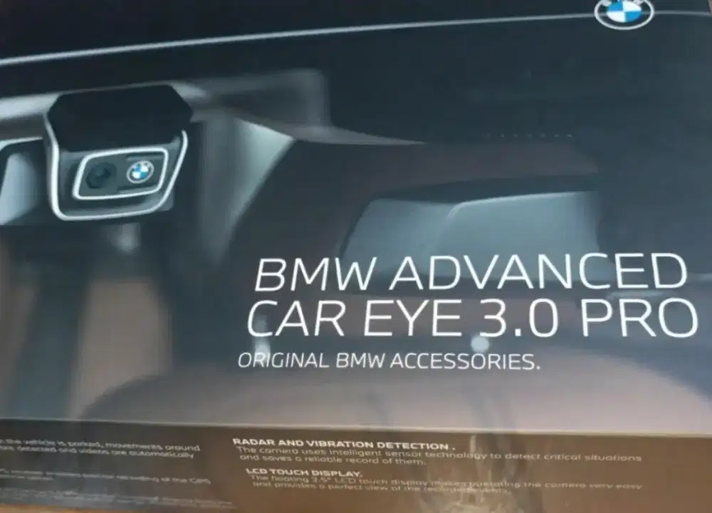 BMW Car Eye Advance 3.0 Pro - 100% Baru Original BMW Parts