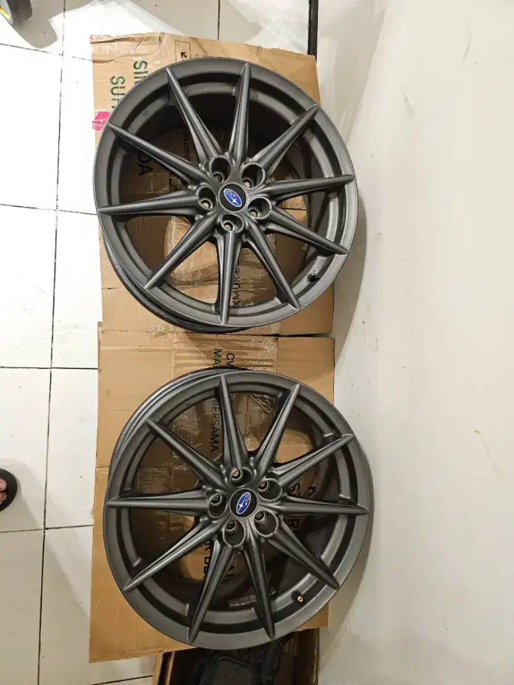Velg OEM Subaru BRZ 5x100 R18 x 7.5 et 48 velg new veloz sienta ft86