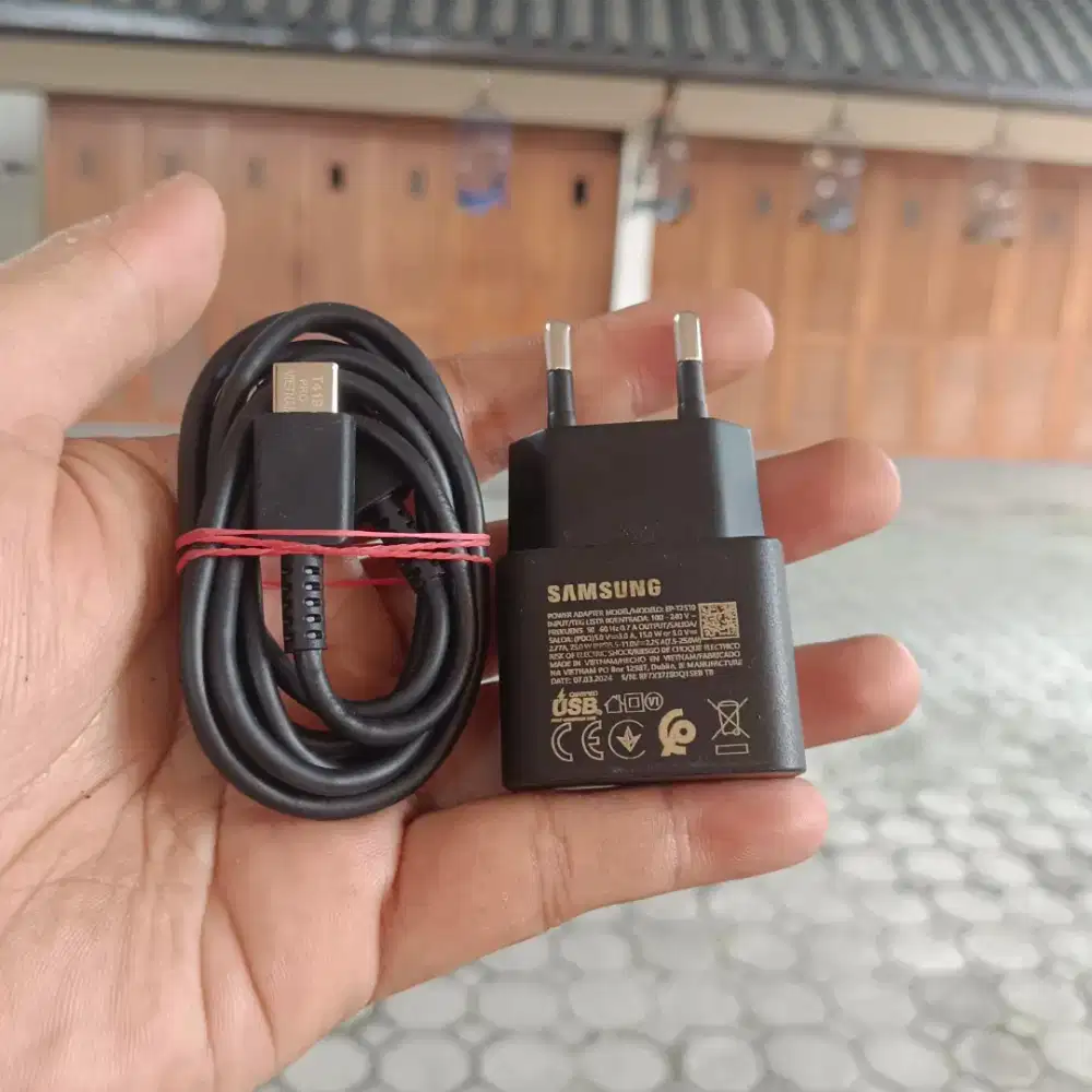 CHARGER ORI SAMSUNG 25W C TO C