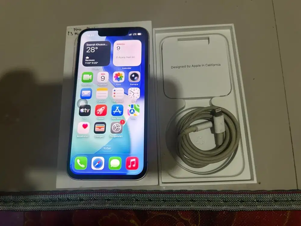 Iphone 13 mini 256gb ibox original