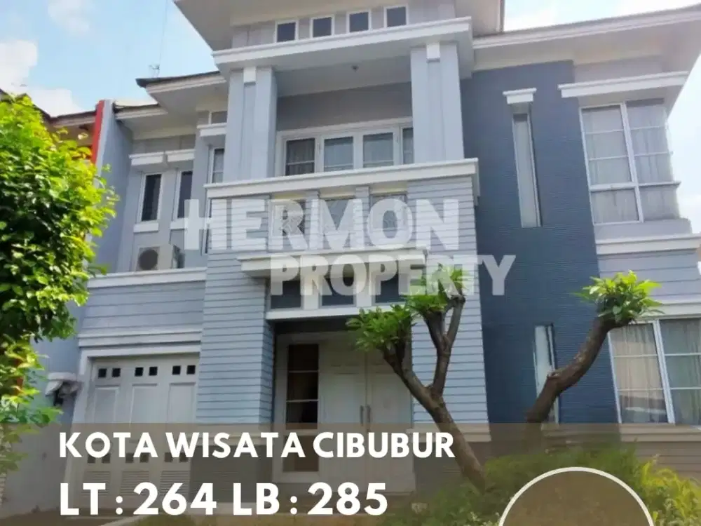 EXCLUSIVE Rumah Dengan Bangunan Super Legah , Lokasi startegis dekat ke Mall Living World Kota Wisata , Cibubur