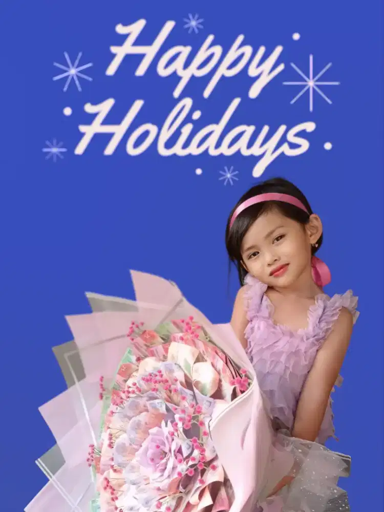 Bunga kombinasi uang replika