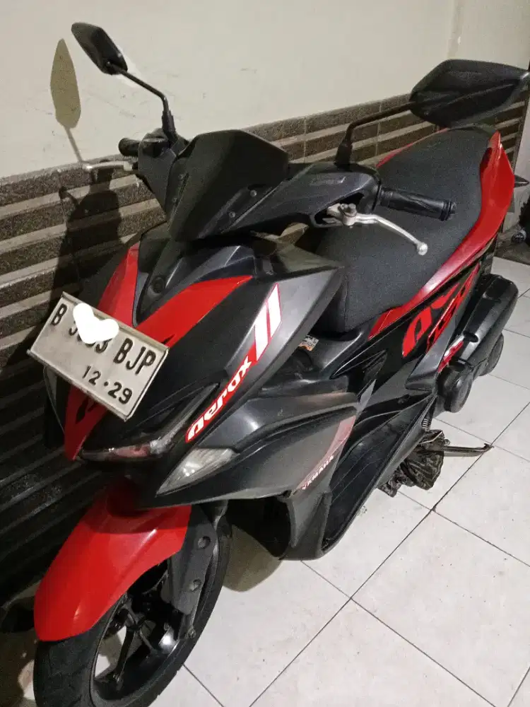 YAMAHA AEROX TAHUN 2019 MULUSS CAKEP MESIN AMAN ALUSS PAJAK IDUP
