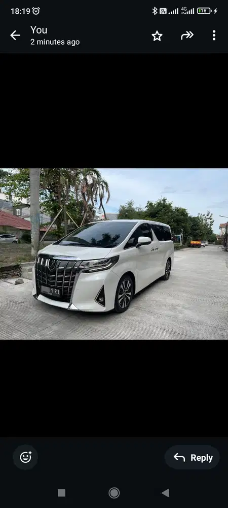 Toyota Alphard 2021 Bensin