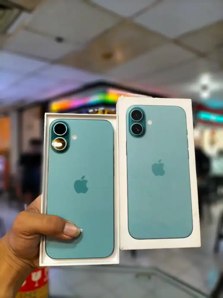 16 Plus 128 iBox resmi garansi on