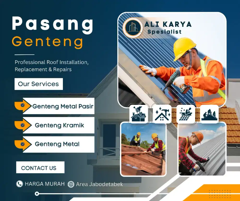 Jasa Pasang Genteng Rumah