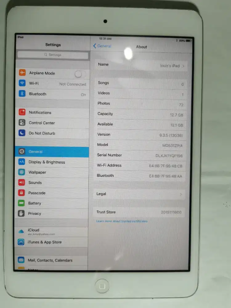 IPad mini 1st generation