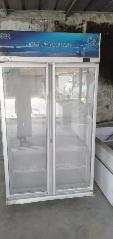 Chiller showcase 2 pintu