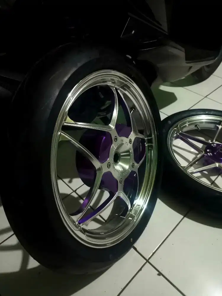 Velg Beat Delkevic+Ban Mp27 (Masuk beat,scoppy,genio,vario110)