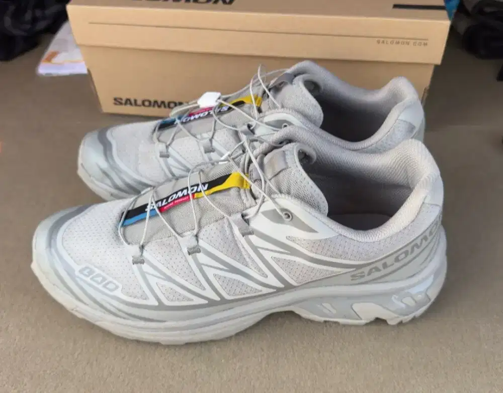 Salomon XT 6 Ghost Grey