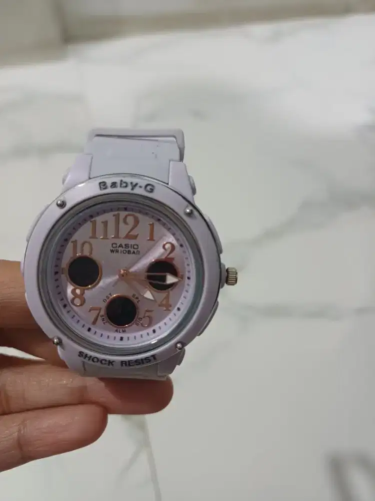 BabyG casio lilac
