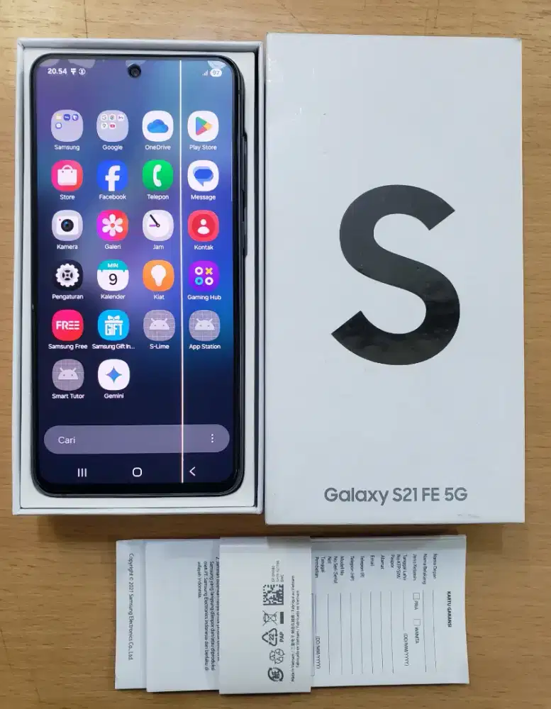 Samsung S21 FE Dual Sim 5G RAM 8/256GB SEIN