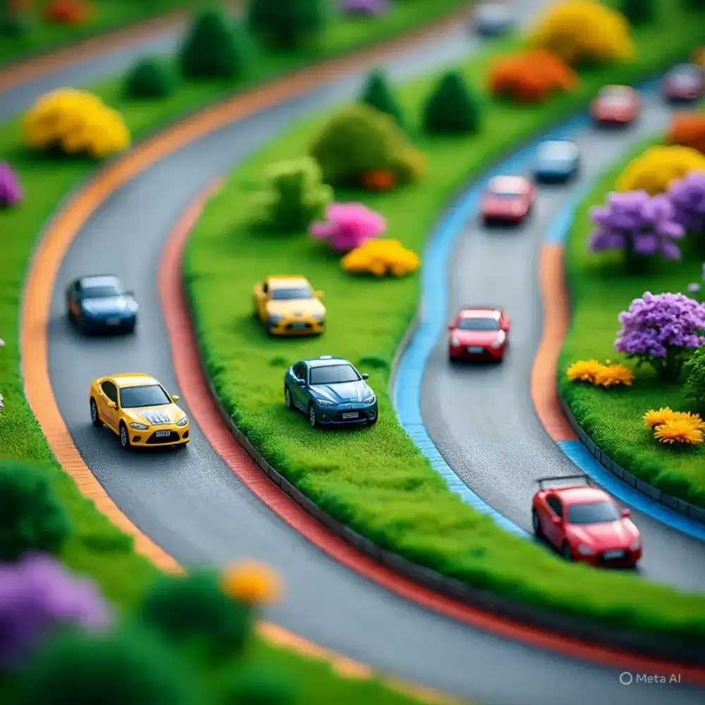 Membuat Miniatur Track Race