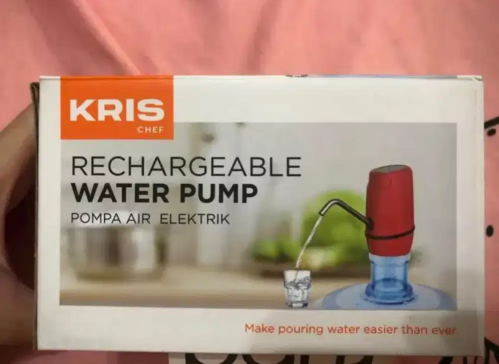 rechargeable water pump