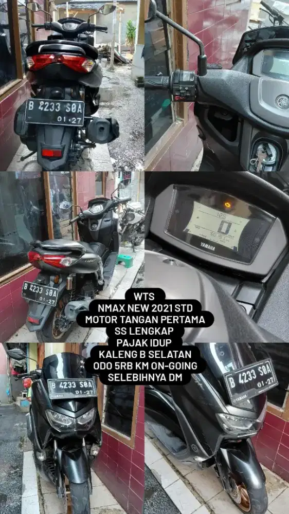 Jual nmax 2021 pajak on