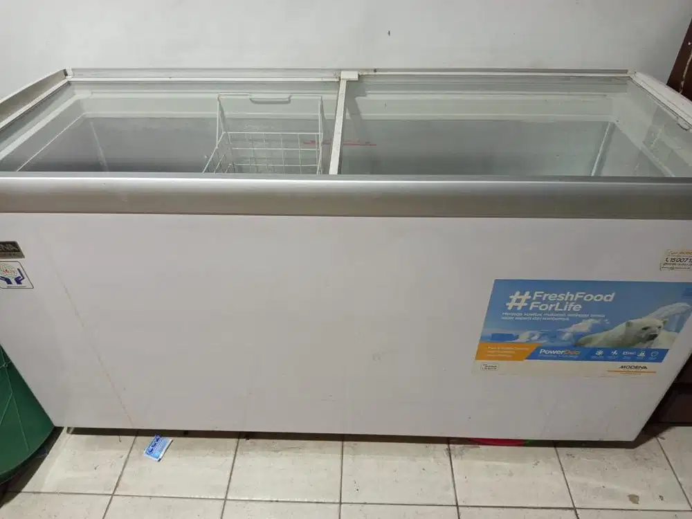 Chest Freezer Sliding Glass 310 Liter