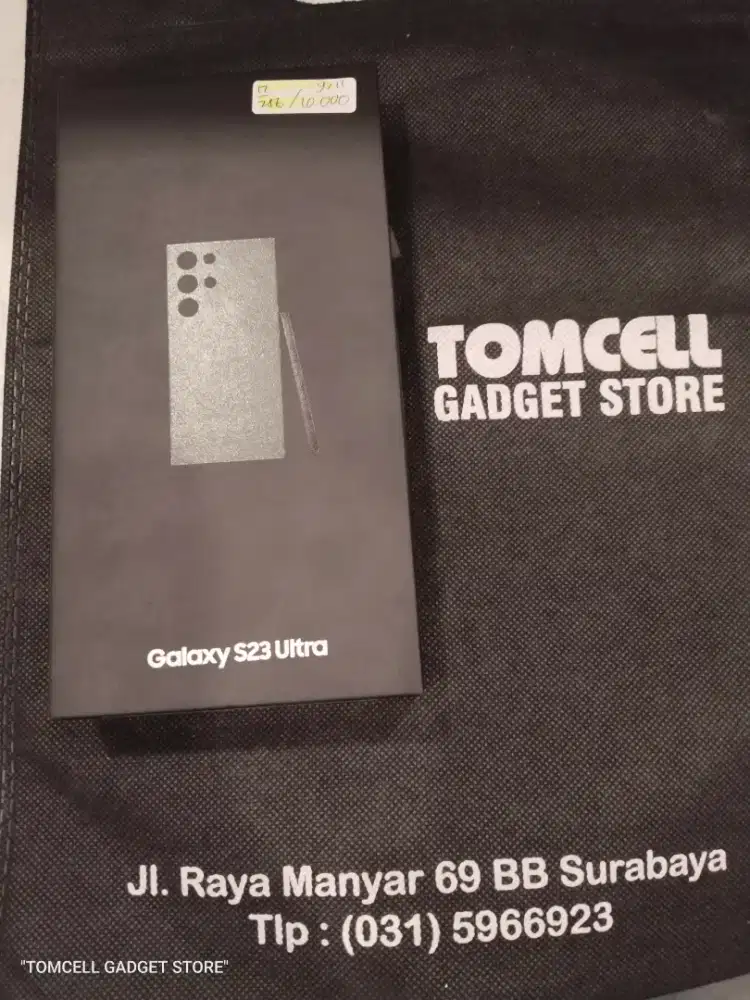 Samsung S23 ultra 12/256 second lengkap normal semua