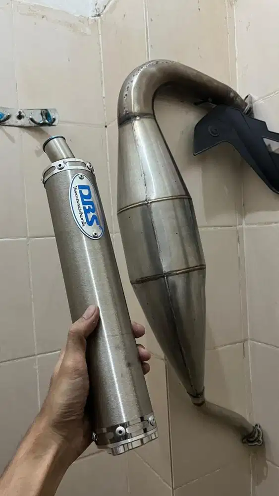 Knalpot Racing Ninja 2tak - DBS Thailand Full Titanium, RS1 Cobra 40,5