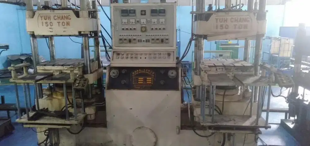 Dijual mesin hotpress rubber