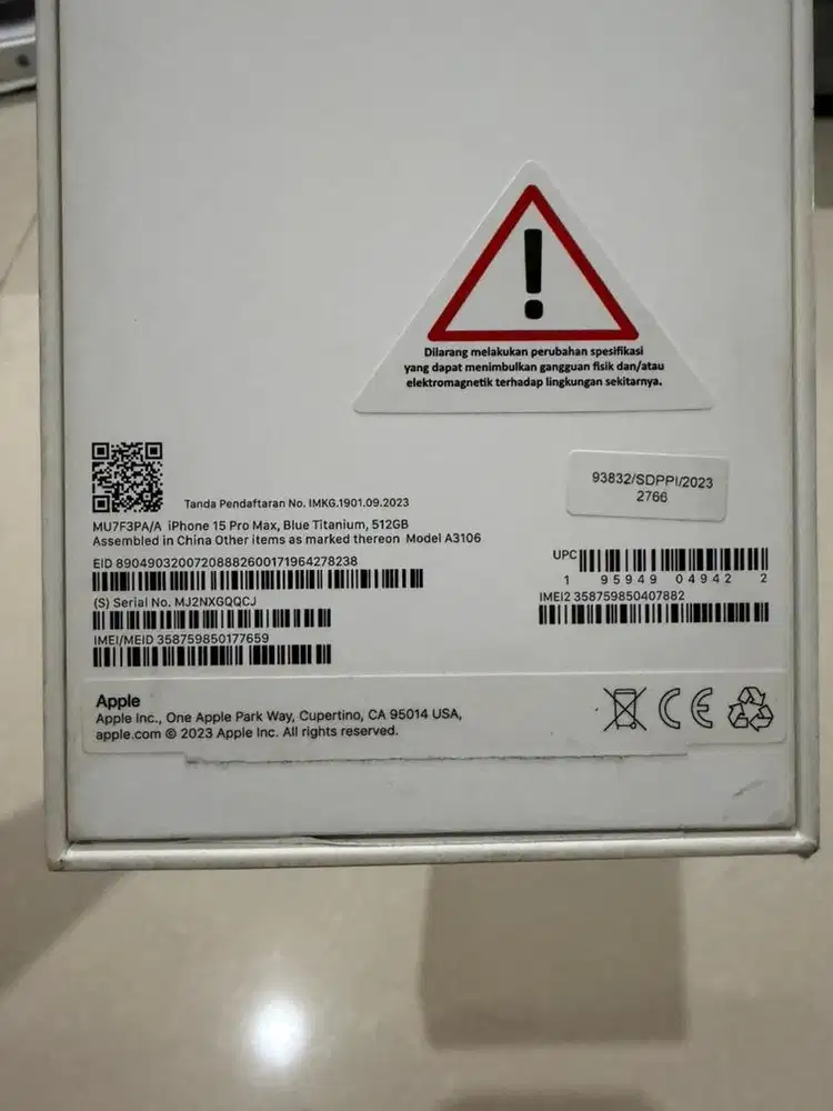 iPhone 15 Pro Max Resmi