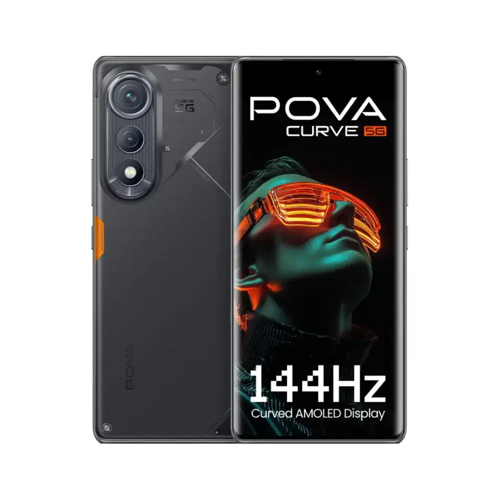 HANDPHONE TECNO POVA 5 CURVE FULL SET