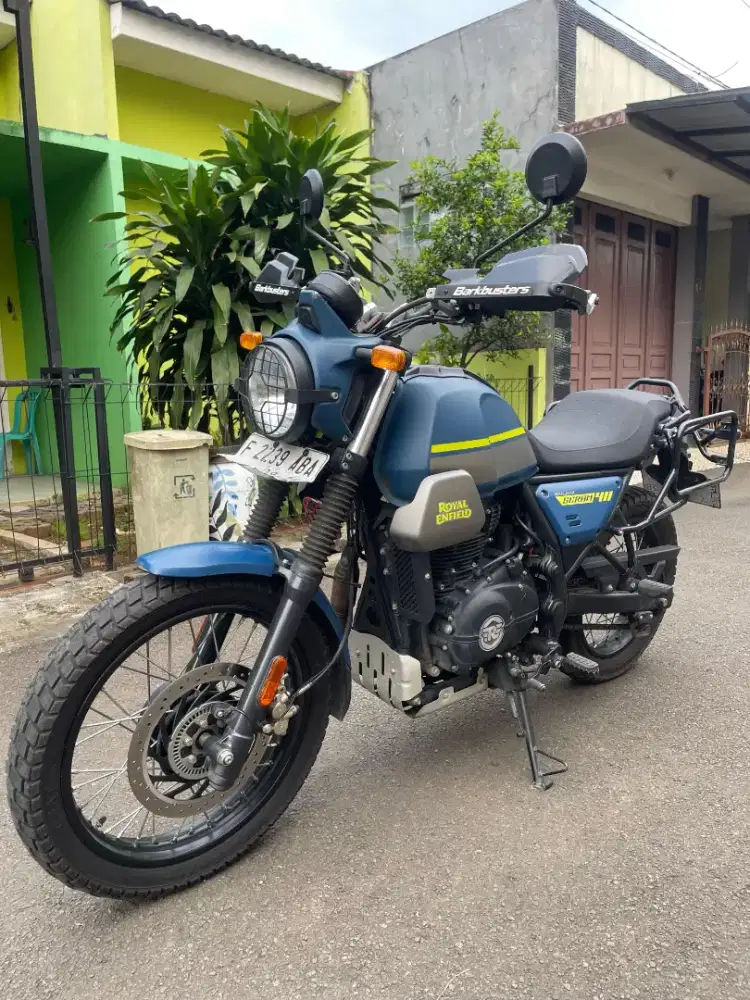 Royal Enfield Scram 411 sky line blue rate item 2023