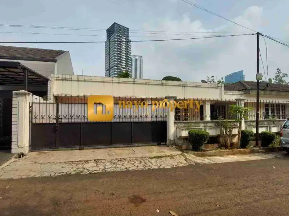 Rumah Bagus Tanah Sangat Luas Dalam Komplek Eksklusif di Jaya Mandala Kuningan