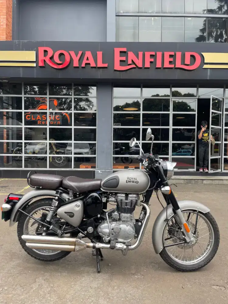 Classic 500 gun grey euro 4 2021