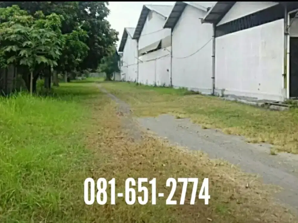 Pabrik Gudang  di Bypass Krian