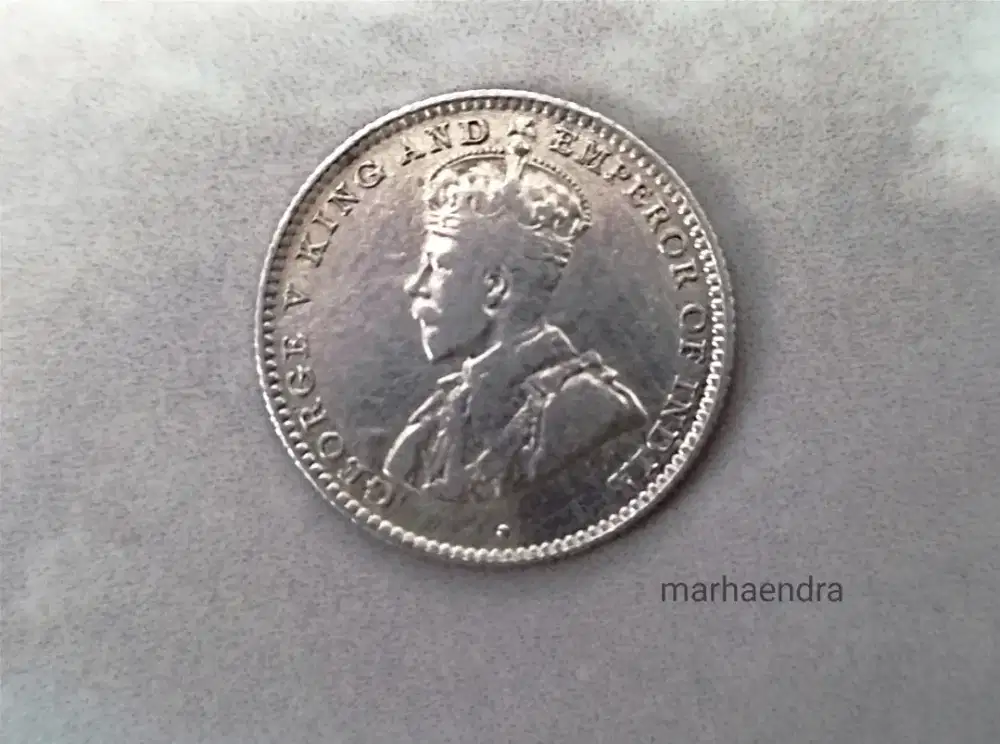 Koin perak Inggris antik kuno