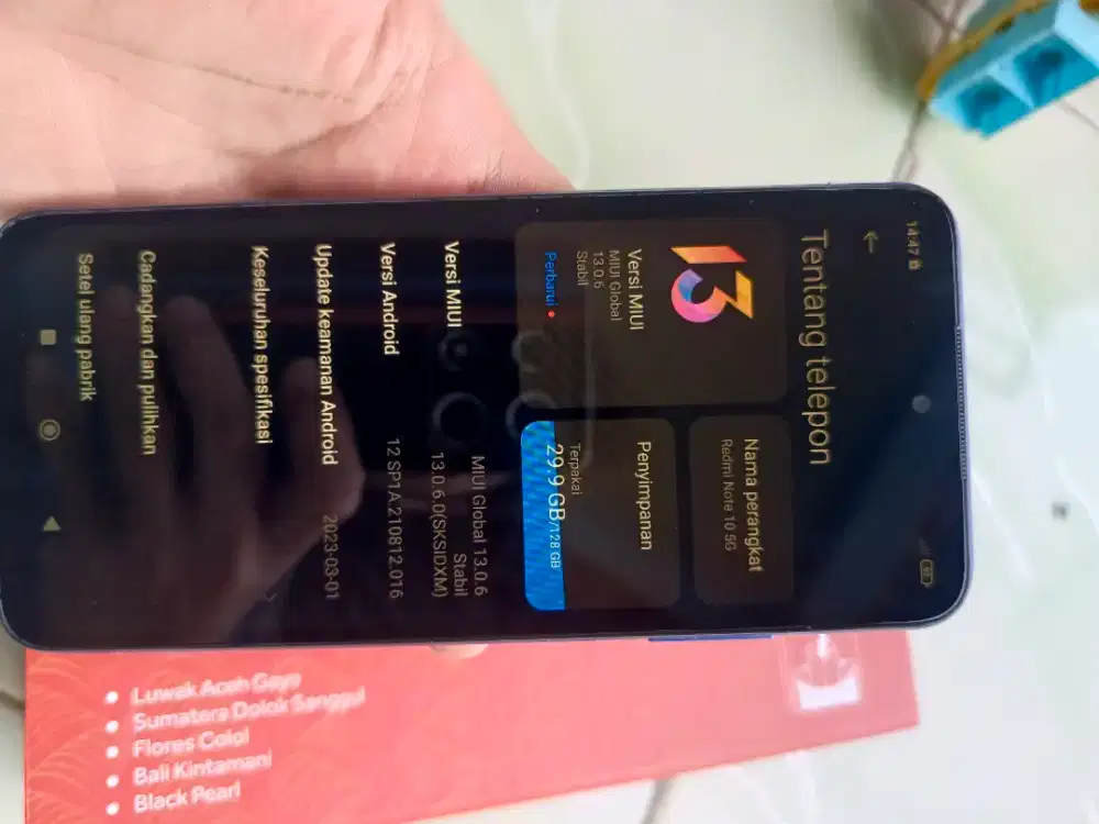 Redmi 10 5G ram 8+3 /128