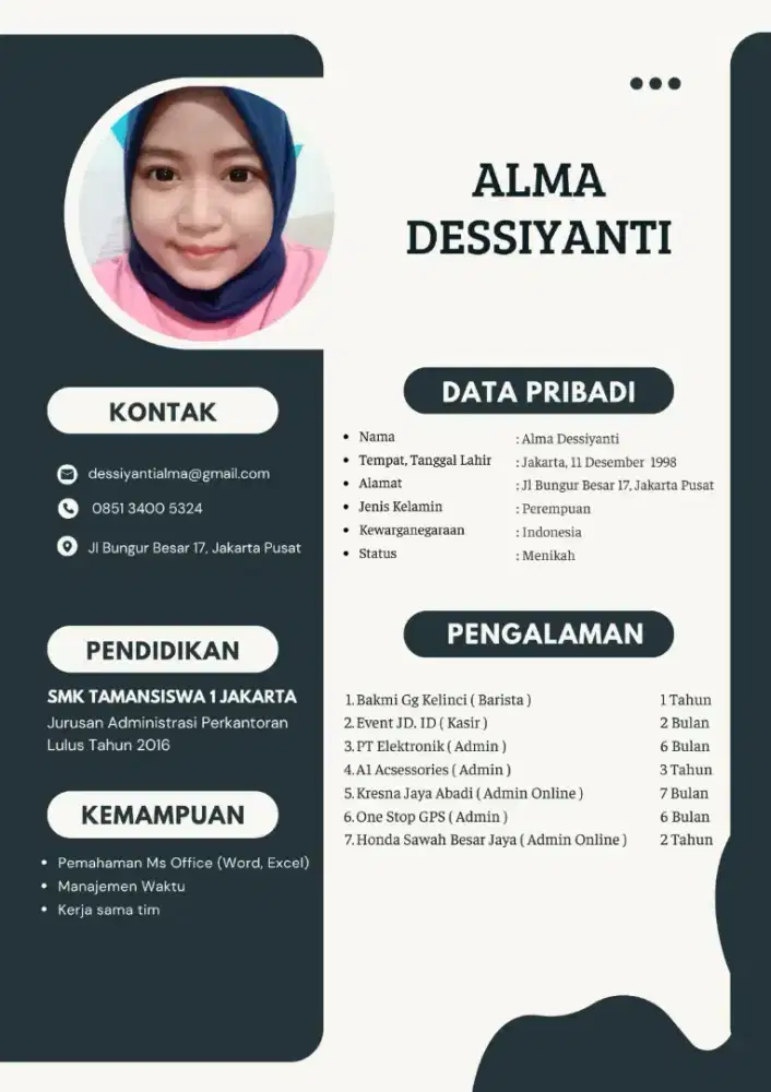 Mencari lowongan apa aja yang penting halal