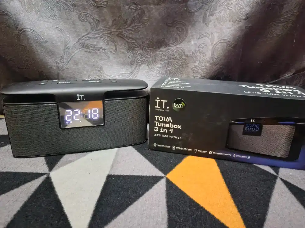 AUDIO SPEAKER IT TOVA tunebox 3 in 1