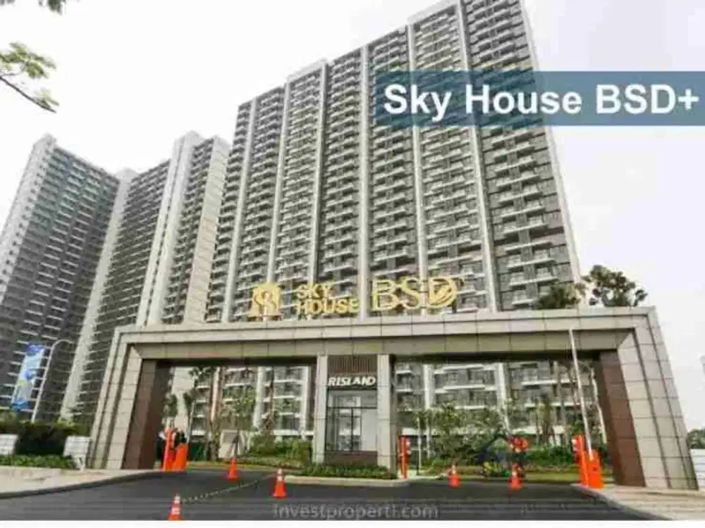 Apartemen Skyhouse BSD full furnished lokasi strategis dekat dgn Aeon Mall